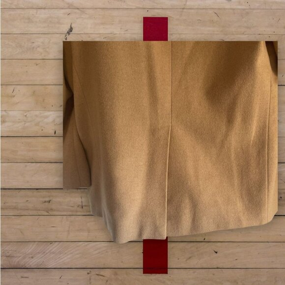 Wimbledon By Racquet Club Men's  Blazer Beige Camel Hair Lined Notch sz. 46r - Picture 8 of 11